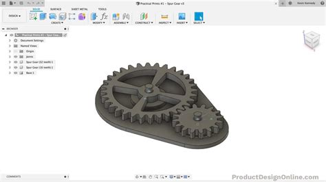 gear designer for 3d printing.